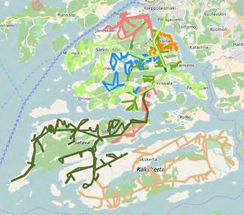 7 Km 260 Aika (h) 44,3 Aika (h) 37,6 Yhtiö A Kp 1267