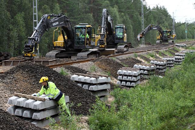 Yleistä hankkeesta Äänekosken biotuotetehtaan liikenneyhteydet, ratahanke Tampere-Jyväskylä, Jyväskylä-Äänekoski Jyväskylä-Äänekoski-välin