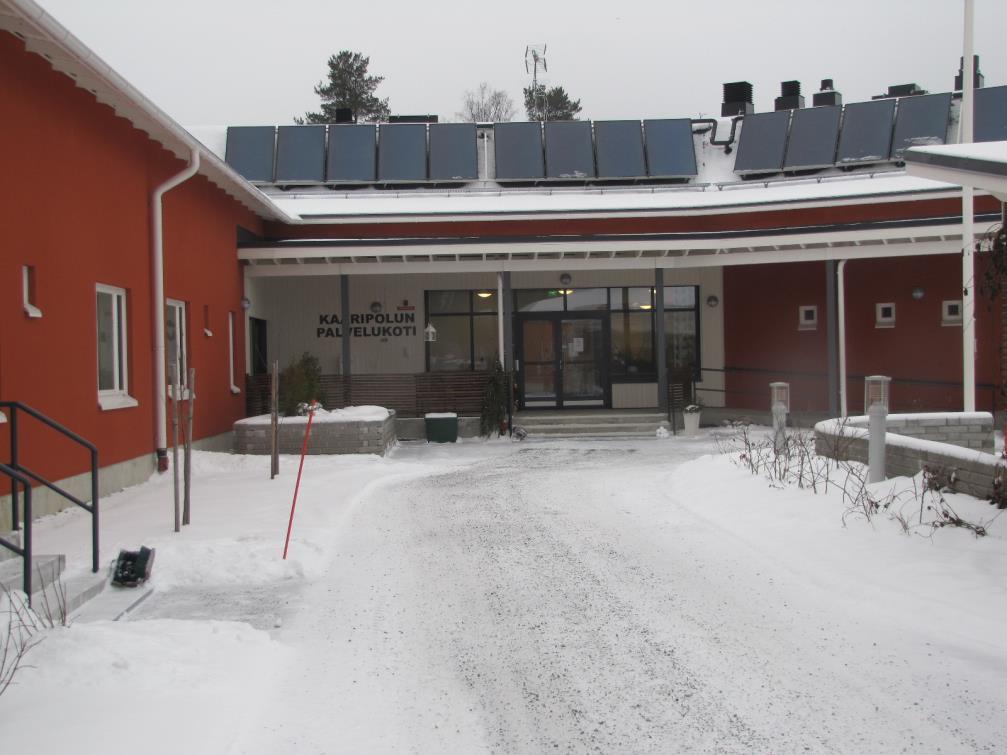 TERVETULOA! KAARIPOLUN PALVELUKOTI on Siilinjärven kunnassa sijaitseva tehostetun palveluasumisen ympärivuorokautinen palvelukoti, joka on tarkoitettu muistisairaille ikäihmisille.