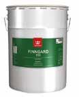 TUOTELUETTELO MAALIT Tuote: Riittoisuus: Pakkaus/ nettosisältö: FINNGARD 150 -suojamaali Alkalinkestävä akrylaattimaali, joka suojaa betonia karbonatisoitumista ja kosteutta vastaan.