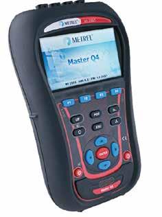 Energia-analysaattorit Metrel MI-2892 PowerMaster käyttökohteet: sähkönlaadun mittaukset pien- ja keskijänniteverkoissa, kompensointitarpeiden selvittäminen 4 jännitekanavaa, 0 1000 Vrms (Cat III
