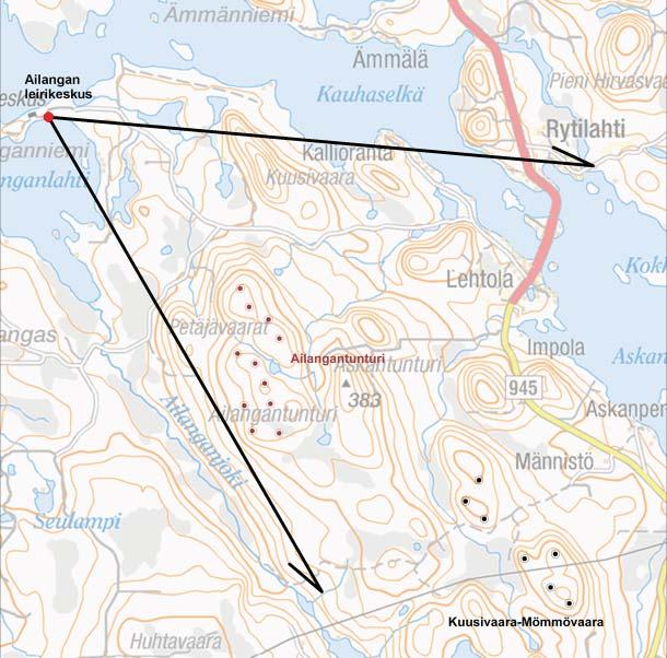 Mitä lähempänä voimaloita ollaan, sitä voimakkaampi vaikutus on.