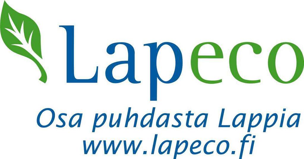 TIEDOTE 1 Kyläkierros on nyt ecokierros Lapin Jätehuolto kuntayhtymä järjestää ecokierroksen koko kuntayhtymän alueella 2017.