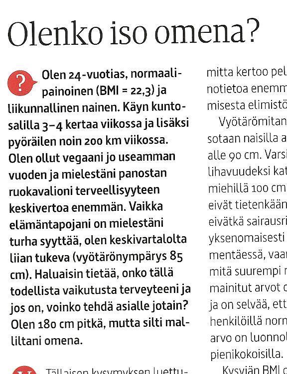 Mitä vastaisit