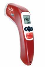 Mittalaitteet infrapunalämpömittari Testboy TV325 on tarkka infrapunalämpömittari lämpötilan mittaamiseen. Suuri näyttö, hold-toiminto, min/max-näyttö sekä muisti arvoille.