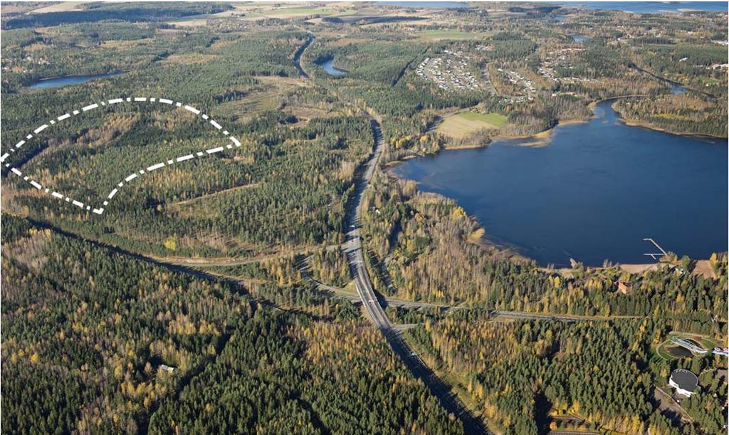 14 Kouvolan kaupunki, puhtaiden ylijäämämaiden läjitysalueen YVA-ohjelma YVA-menettelyssä arvioitavat puhtaiden ylijäämämaiden läjitysalueet Joutsenenpesänkalliossa (vaihtoehto 1) ja Maijanarossa