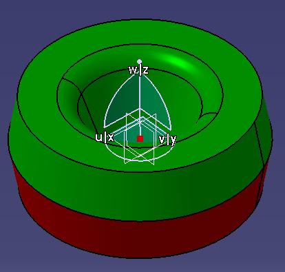 CAD pikaopas Pulling Direction Core And Cavity Pulling Direction Pulling Direction Scaling