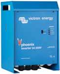 Victron invertterit Victron Phoenix siniaaltoinvertterit Victron Phoenix-invertterit tuottavat erittäin puhdasta sähkövirtaa ja soveltuvat näin kaikkien sähkölaitteiden käyttöön tehoalue huomioiden.