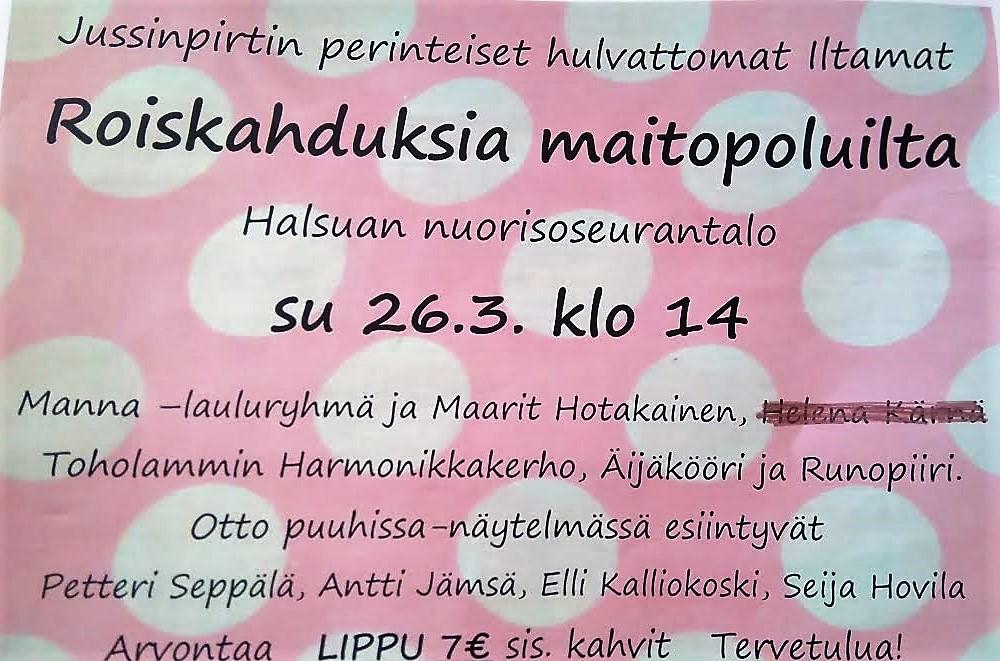 Lauantaisin puolenpäivän aikaan mahdollisuus käydä lounaalla ja kahvilla Kuntotalolla pientä korvausta vastaan.
