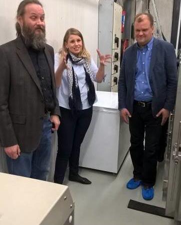 Yritysvierailuun osallistujat