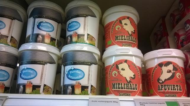 Maitohyllystä