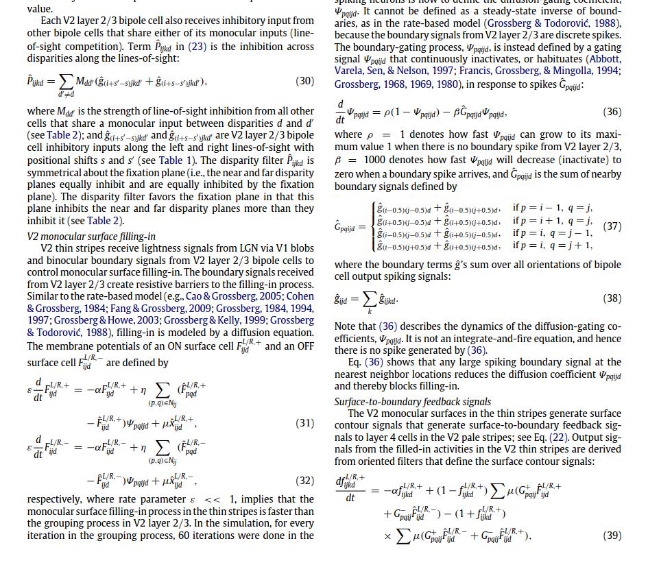 Laskennallisten mallien rakentaminen Cao, Y. & Grossberg, S.