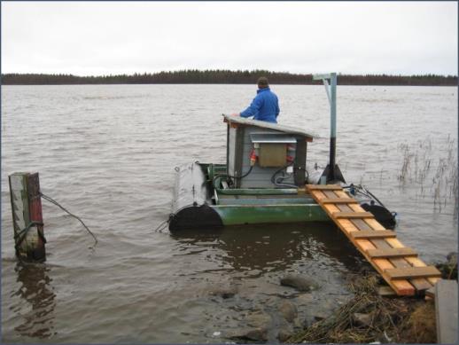 2012 2014 (37 050 kg) Kuumalammen ja Pöyliöjärven pohjoisosan ranta-alueiden ruoppaus v.