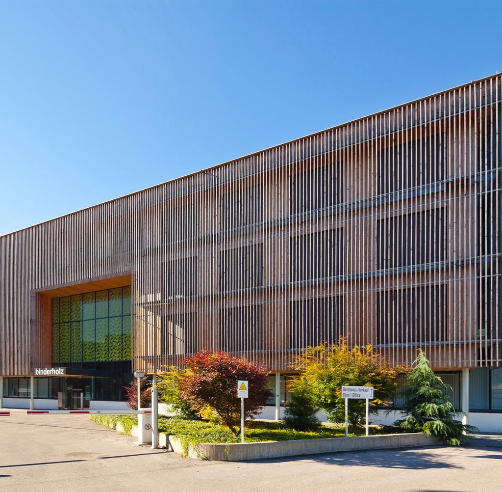 BINDERHOLZ GMBH Johtava eurooppalainen sahatavaravalmistaja.