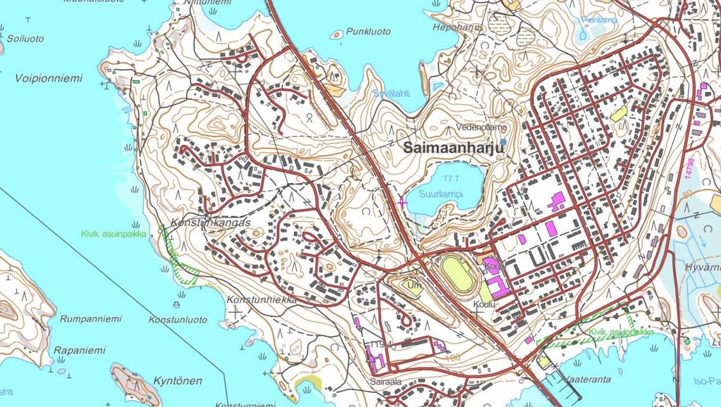 Hirvikallio Consulting Osallistumis- ja arviointisuunnitelma 2 ( 7 ) Suunnittelualueen seudullinen sijainti Suunnittelualueen alueellinen sijainti 3