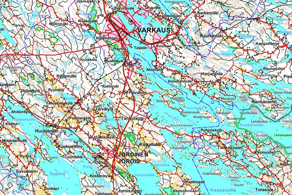 Joroisten kunta 1(7) JOROISTEN KUNTA KIRVESNIEMEN ASEMAKAAVA OSALLISTUMIS- JA ARVIOINTISUUNNITELMA 1.