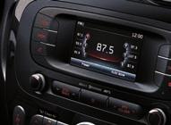 4,3 tuuman TFT-värinäytöllä varustettu audiojärjestelmä (lisävaruste) Tässä suuressa 4,3 tuuman