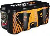 8,90/6-pack KARHU III 0,33 l, ME 24 plo 38,16/ME 1,59/plo KOFF