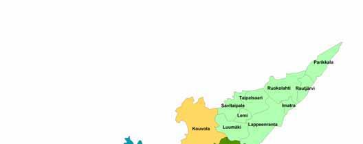 27 erityisesti sen eteläosaa ja Imatra puolestaan sen pohjoisosaa.