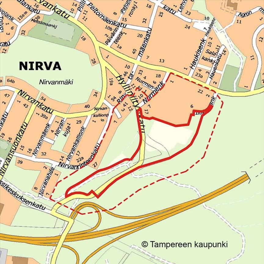 KOIVISTONKYLÄ - ILOKKAANPUISTO, NIRVA - HYLLINIITYNKATU JA HYLLINIITYNPUISTO, TÄYDENNYSRAKENTAMINEN Asemakaava