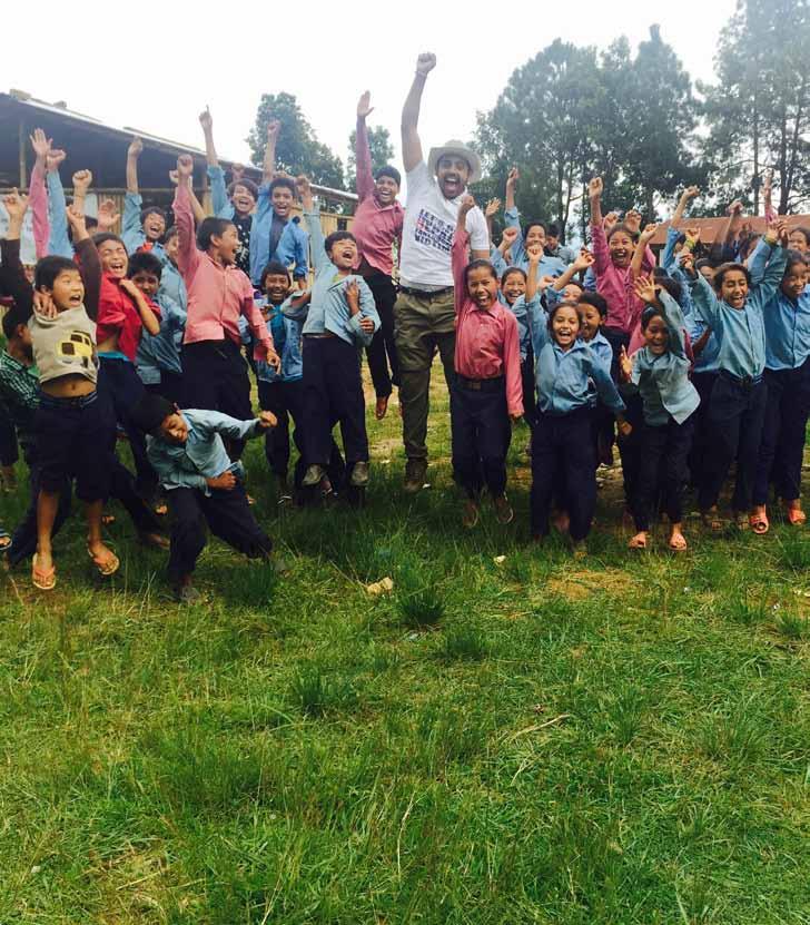 Eco clubit innostavat nepalilaisia ympäristönsuojeluun.