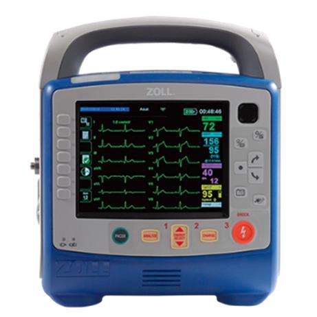 Philips CPR-Meter tm tai defibrilaatioelektrodeissa olevan palautemittarin ja defibrillaattorin avulla (Zoll).