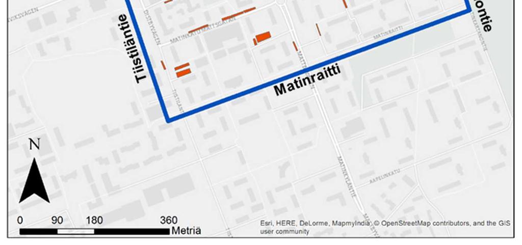 Matinkylän maksualueella sijaitsee Iso Omenan kauppakeskus, jossa pysäköinti on ilmaista kaksi ensimmäistä tuntia, minkä jälkeen pysäköinti maksaa 1 /h.