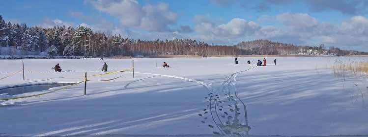 Välillä on hyvä nauttia evästä. Maukujaiset 2017 Vankkuri-Vehmaalla Perinteiset Maukujaiset pidettiin taas hiihtoloman päätteeksi Vehmaalla.