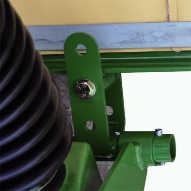 Pos: 47 /BA/Bedienung /Schwader/Schwadtuch/Einstellen des Schwadtuches SW 1400 Plus @ 99\mod_1329979998955_71.