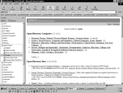Open Directory Project: Koko WWW RDF(S) ontologiana!