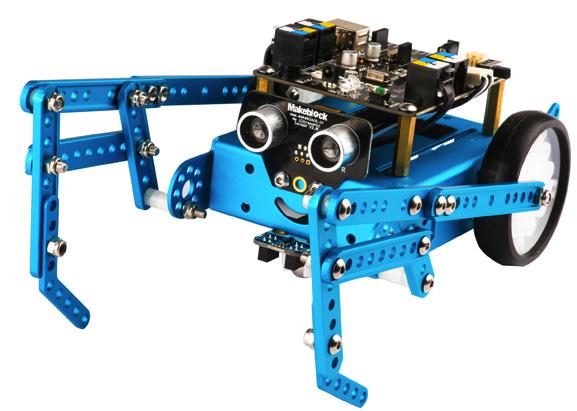 8 Robotiikka 91728 mbot Add-on Pack-Six-legged Robot 31,50 mbot Add-on Pack Six-legged robot, laajennuspaketti mbot-projekteille, 15 eri osaa.