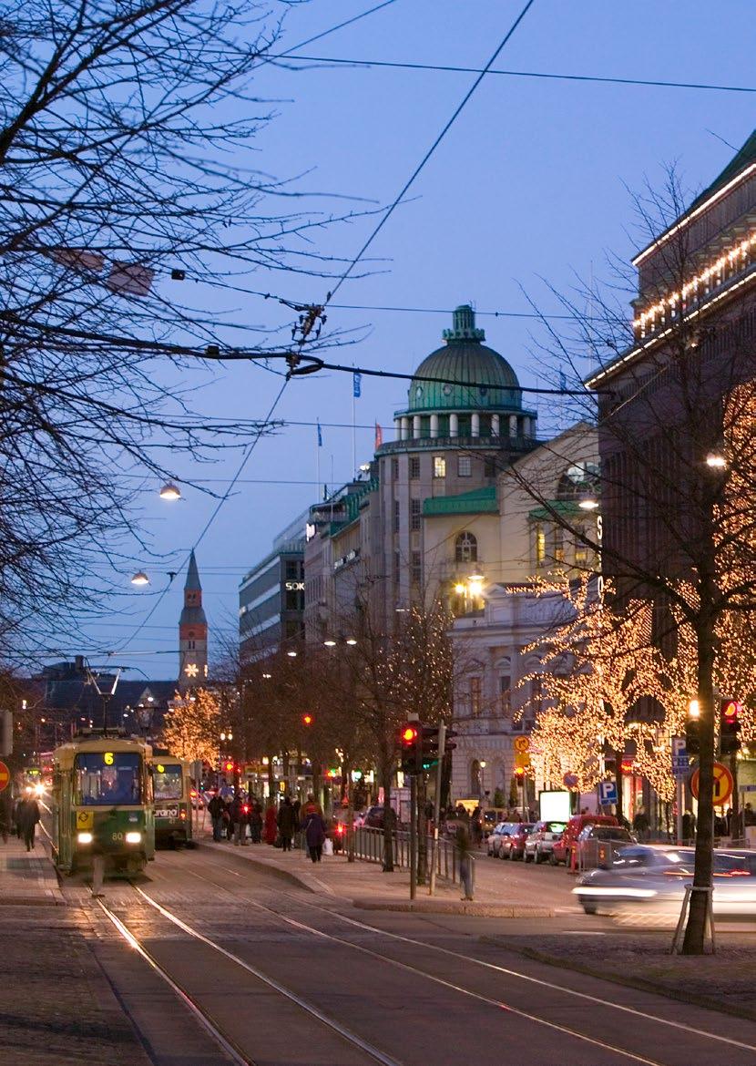 Helsingin kaupunki Liikenteen kehitys