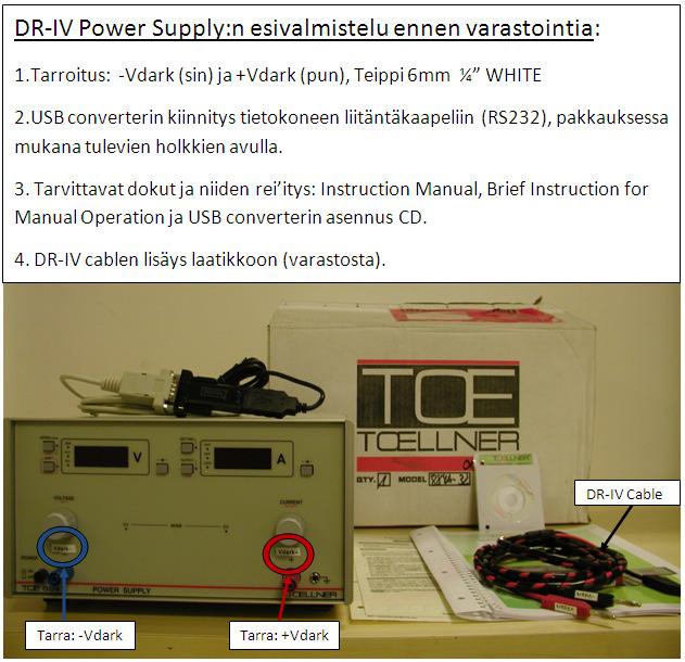 DR-IV Power Supplyn