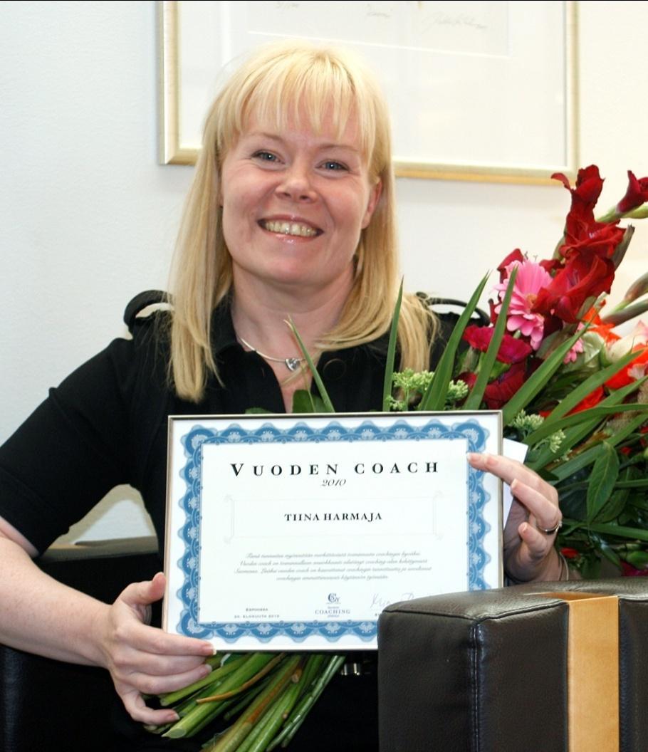 VUODEN COACH 2010 -VALINTA Vuoden Coach valittiin ensimmäistä kertaa Coaching Finland konferenssitoiminkunnan aloitteesta Jäseniltä pyydettiin ehdotuksia Vuoden Coachiksi.