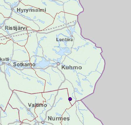 Sijainti Leväsuo sijaitsee noin 46 kilometriä etelä-kaakkoon Kuhmon keskustasta. Lännessä alue rajautuu Nurmeksen kunnanrajaan. Pinta-ala Kohteen pinta-ala on 170 ha.