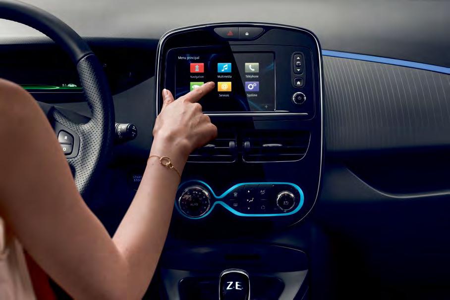 R-LINK, liikkuvuutta käden ulottuvilla Uudessa Renault ZOEssa pysyt yhteydessä muuhun maailmaan!