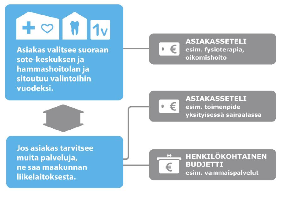 Markkinoiden muotoutuminen: asiakkaan vapaus valita Kilpailu