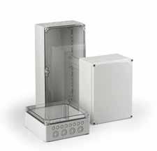 Ensto Cubo O, C ja Wkotelot IP66 ja IP67 Koot 200 x 200 x 132 400 x 600 x 187 mm Ensto Cubo O, C ja Wkotelot lyhyesti: Ensto Cubo O saatavana sileäsivuisina tai metrisillä aihioilla Ensto Cubo C