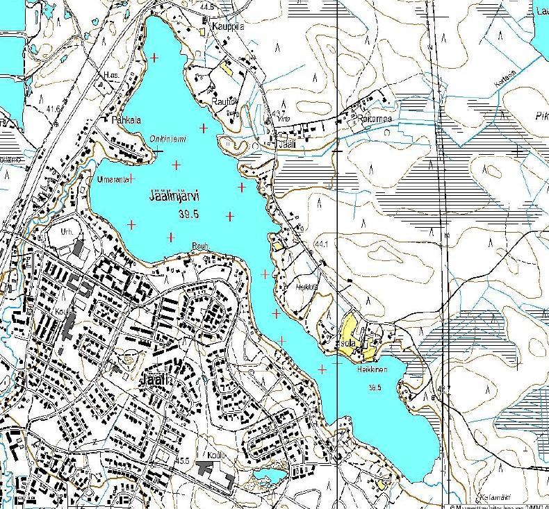 Kalaston rakenne tutkittiin Jäälinjärven koekalastus 26.