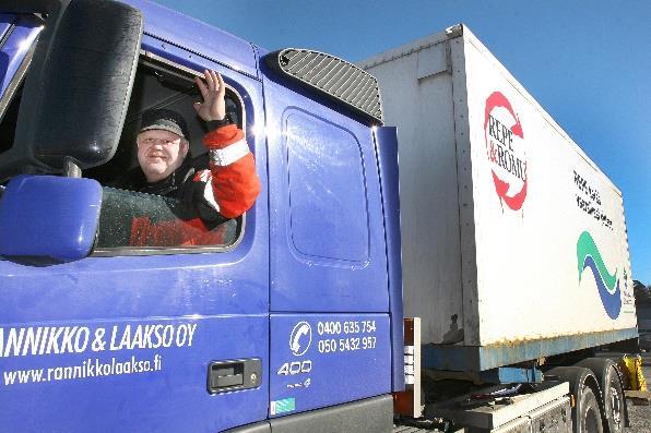000 km/vuosi (kuorma-autot) 260 000 km/vuosi (pakettiautot) polttoainetta kuluu karkeasti arvioiden 350 000 litraa vuositasolla Suhtautuminen kaasun käyttöön