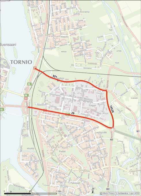 Liite 6 Liikenteenohjaussuunnitelma VARAREITTI 21R03