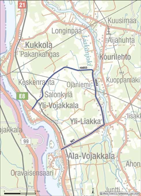 viivytys: 30-60 min VARAREITTI 21R21 Reitin