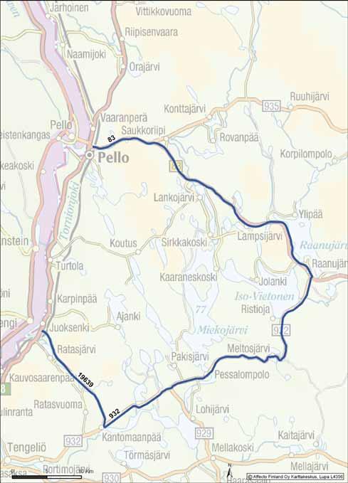 Liite 6 Liikenteenohjaussuunnitelma VARAREITTI 21R46