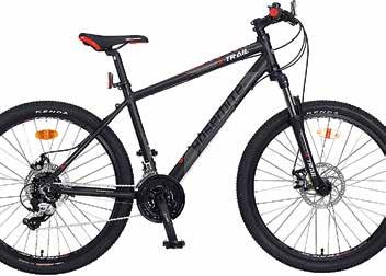 27-1553 299,- 329,- X-Trail 29" 24-vaihteinen Maastopyörä kevyellä alumiinirungolla.