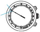 Työnnä nuppi takaisin normaaliin asentoon ja tarkista liikkuuko pieni sekuntiosoitin normaalilla tavalla. 5. Kierrä nuppi kiinni. IC-piirin nollaaminen palauttaa kellon perusasetukset.