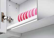 767 mm (seinäkaappi 800 mm) LED-47 varsi Kromi 86LD4702350NW 86LD4702500NW 350 x 115 x 37 mm, 390 lm/ 6 W 500 x 115 x 37 mm,