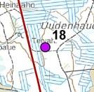 16, Hautasaari 1 (1000023412) Noin 900m voimalapaikan 23 itäpuolella. Ei vaikutusta, muinaisjäännös sijoittuu etäälle voimalapaikoista ja mahdollisista uusista huoltotielinjoista.