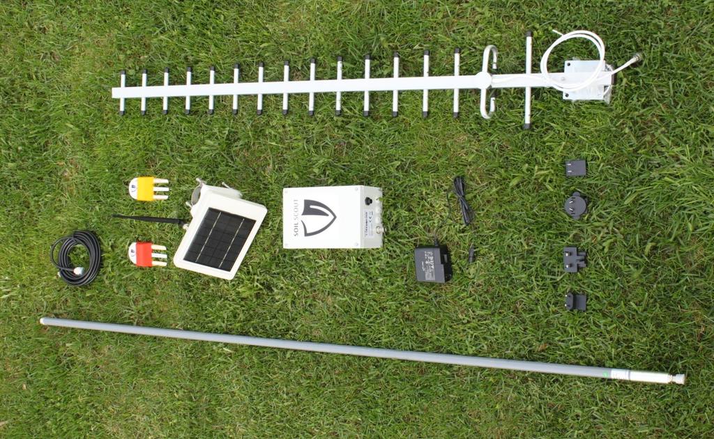 Omni Antenni (160cm) Antennikaapeli (coaxial) ECHO Toistin HYDRA Scoutit Tukiasema Yagi Antenni (118cm) JÄRJESTELMÄN KOMPONENTIT Scoutin lähettämä data vastaanotetaan tukiaseman antennilla Tukiasema