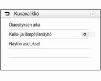 80 Ulkoiset laitteet Toimintopainikkeet Koko näytön tila Näytä kuva koko näytön tilassa valitsemalla x. Poistu koko näytön tilasta koskettamalla näyttöä.