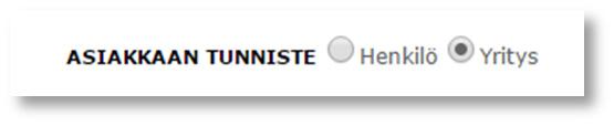 Kirjaa henkilö- tai y-tunnus 6. Paina -painiketta 7. Kirjaa perustiedot 8.